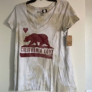 NWT billabong California love T-shirt size XL